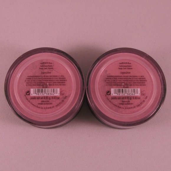 #NWT Original bareMinerals Ignite Loose Powder Blush 0.85g/0.03oz - Lot of 2 - Picture 1 of 2